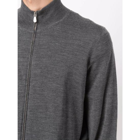 26SS 브루넬로 쿠치넬리 집업 니트 M2400106 C0218 GREY - BRUNELLO CUCINELLI