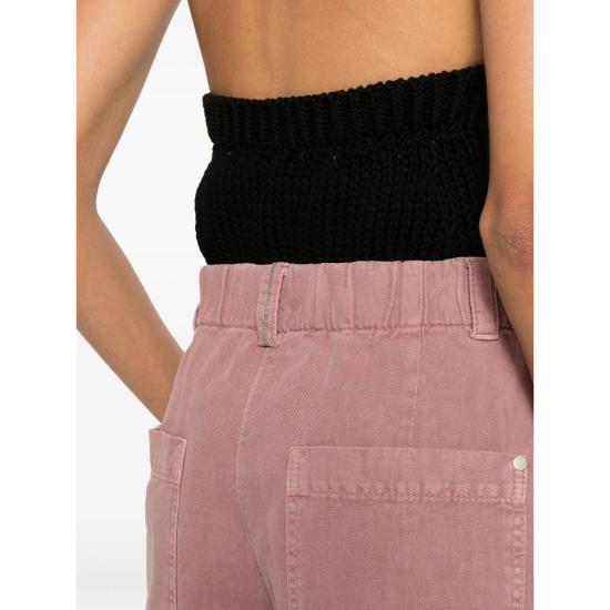 26SS 브루넬로 쿠치넬리 숏팬츠 ML996P5761 C9399 PINK - BRUNELLO CUCINELLI