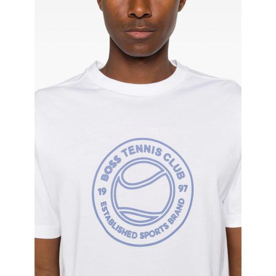 26SS 보스 반팔 티셔츠 50553648 101 WHITE - BOSS