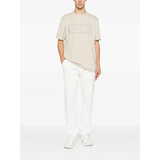 26SS 보스 반팔 티셔츠 50559363 272 NEUTRALS - BOSS