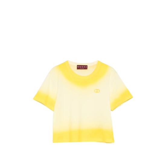 26SS 구찌 탑 838009 XJHQ7 7013 NEUTRALS YELLOW
