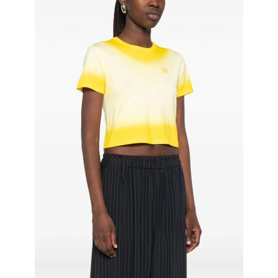 26SS 구찌 탑 838009 XJHQ7 7013 NEUTRALS YELLOW - GUCCI