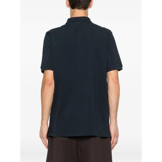 26SS 메종키츠네 폭스 헤드 레귤러 폴로 티셔츠 PM00209KP0002 CNAVY BLUE - MAISON KITSUNE