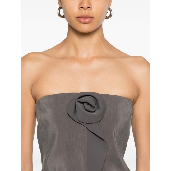 26SS 조르지오 아르마니 블라우스 TE13824 GW002882 U8094 GREY - GIORGIO ARMANI