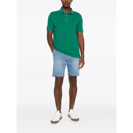 26SS 이사이아 폴로 티셔츠 JP004 MCT471 520 GREEN - ISAIA