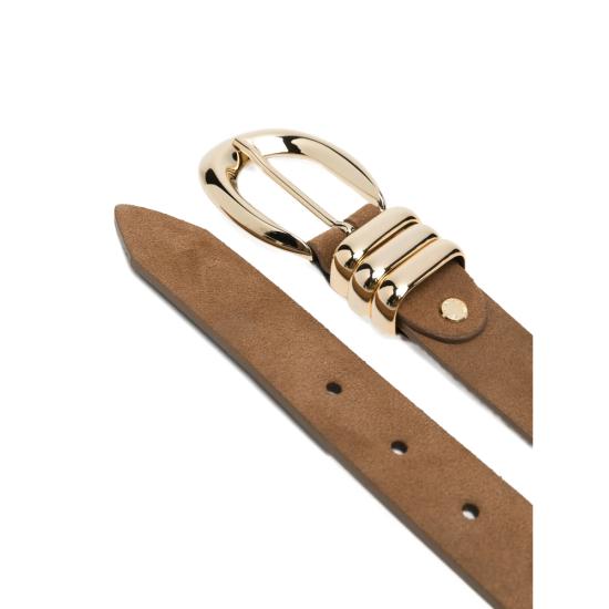 26FW 페데리카 토시 레귤러 벨트 FTE26CT03 SUEDE BROGO BROWN - FEDERICA TOSI