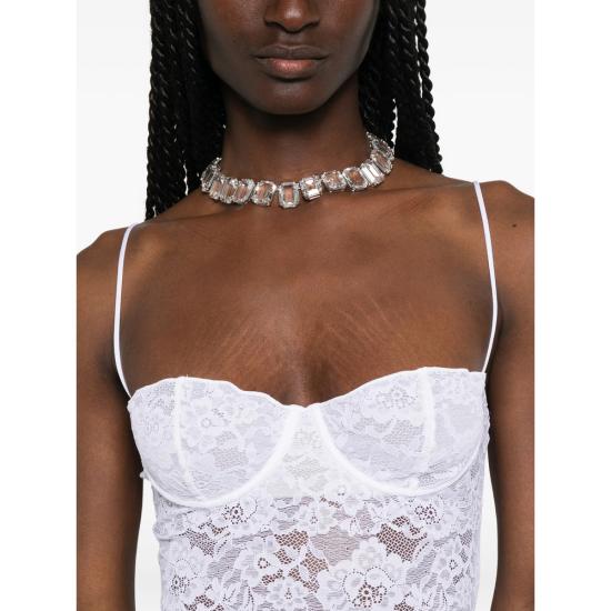 26SS 오세리 원피스 OPD221 FULL LACE WHITE - OSÉREE