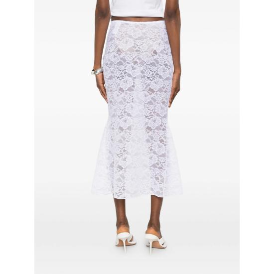 26SS 오세리 스커트 BFSF268 FULL LACE WHITE - OSÉREE