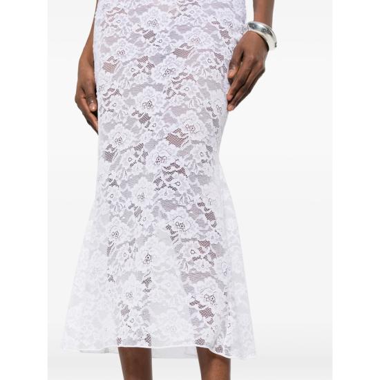 26SS 오세리 스커트 BFSF268 FULL LACE WHITE - OSÉREE