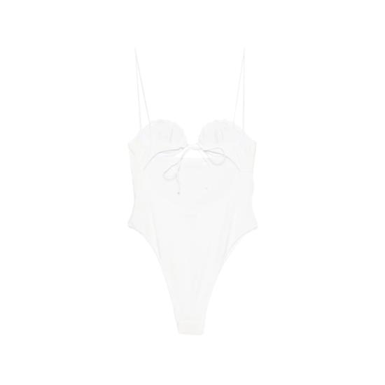 26SS 오세리 원피스 수영복 BGHF268 LYCRA PEARL WHITE - OSÉREE