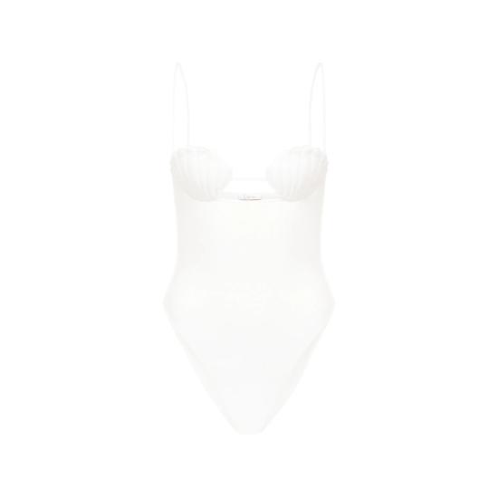 26SS 오세리 원피스 수영복 BGHF268 LYCRA PEARL WHITE