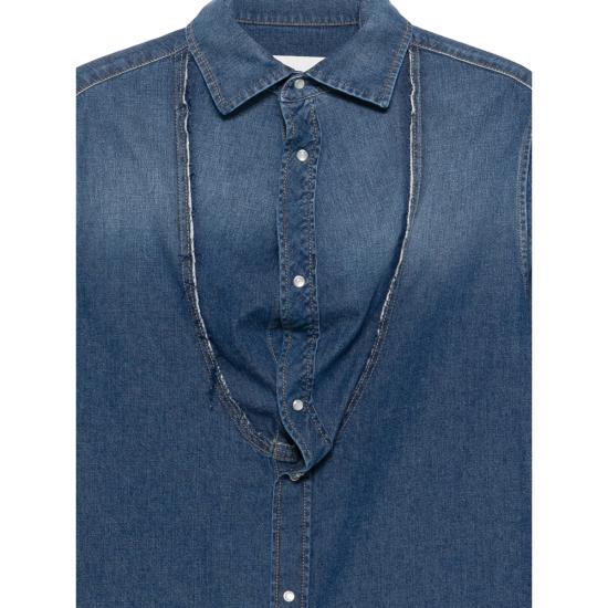 26SS 마르지엘라 데님 셔츠 S30815 S67DT0027 967 BLUE - MAISON MARGIELA