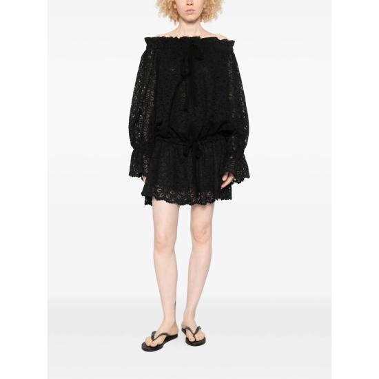 26SS 레 피유 드 에바 원피스 09R10W8303 CP00 9900 BLACK - LES FILLES D'EVA