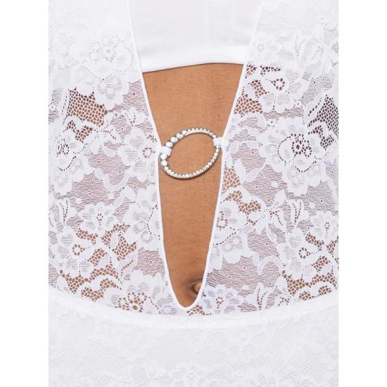 26SS 오세리 원피스 BFLF268 FULL LACE WHITE - OSÉREE