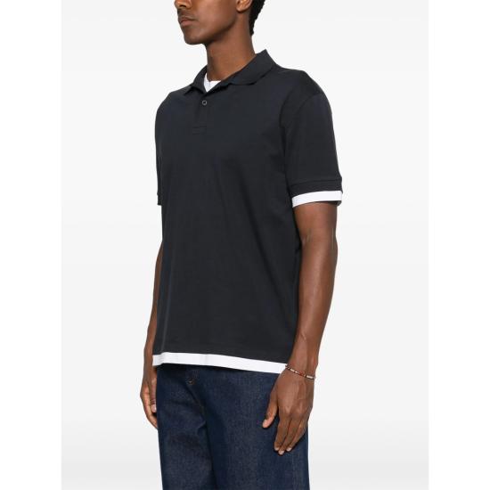 26SS 세븐포올맨카인드 폴로 티셔츠 7M8W0G76 DOUBLE 3HU BLUE - 7 FOR ALL MANKIND