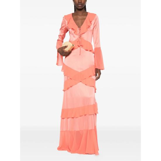 26SS 레 피유 드 에바 원피스 09R10W6047 VI00 3001 PINK - LES FILLES D'EVA