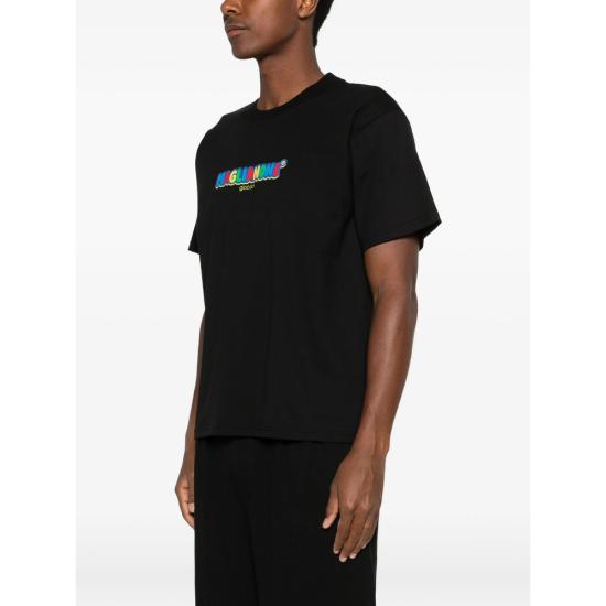 26SS 마리아노 반팔 티셔츠 TT02012 V58100450 6162 BLACK - MAGLIANO