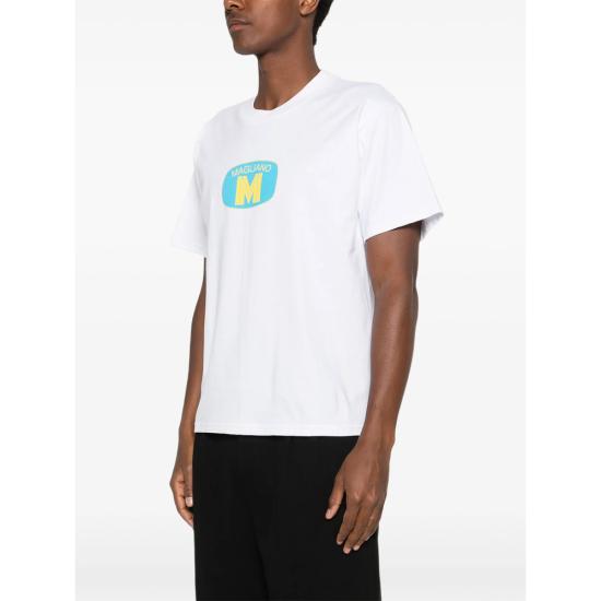 26SS 마리아노 반팔 티셔츠 TT01012 V58100350 6161 WHITE - MAGLIANO