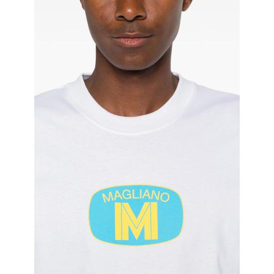 26SS 마리아노 반팔 티셔츠 TT01012 V58100350 6161 WHITE - MAGLIANO