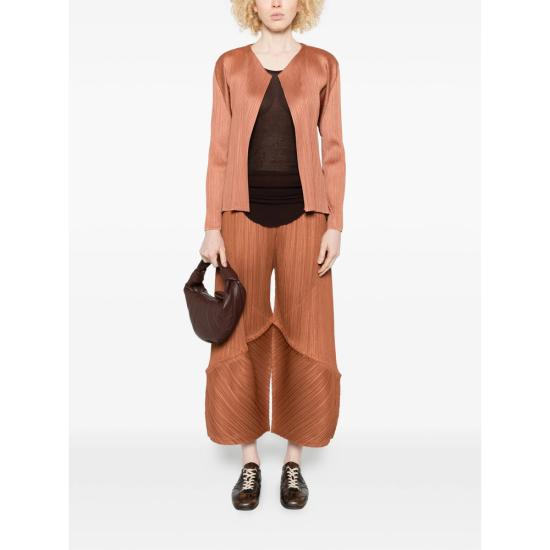 26SS 플리츠플리즈 자켓 PP66JO133 44 BROWN - PLEATS PLEASE