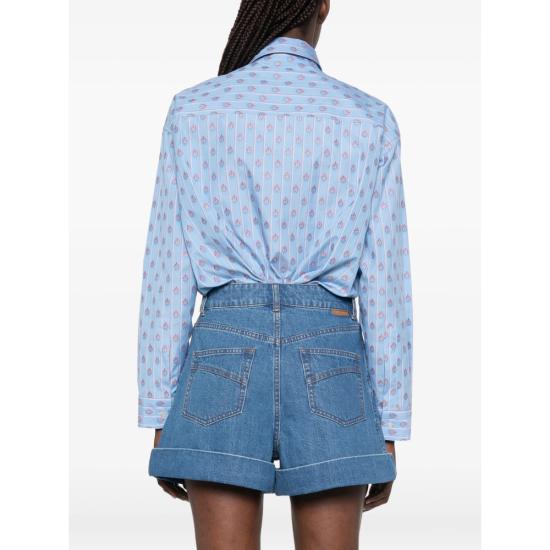 26SS 에트로 셔츠 99TJ5F1 WRIA0106 S9880 BLUE - ETRO