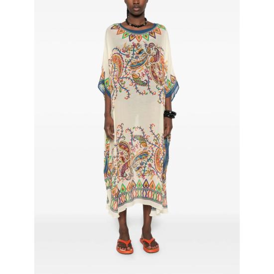 26SS 에트로 원피스 AKF17 WRPA0035 X0800 NEUTRALS - ETRO