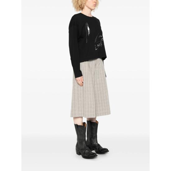 26SS 앤 드뮐미스터 탑 B0013926 FA637 099 BLACK - ANN DEMEULEMEESTER