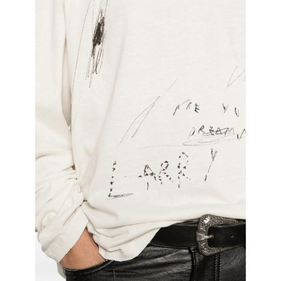 26SS 앤 드뮐미스터 긴팔 티셔츠 B0013917 FA637 003 NEUTRALS - ANN DEMEULEMEESTER