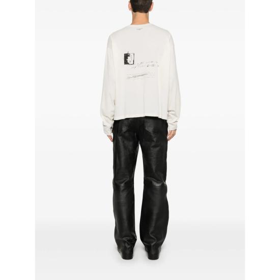26SS 앤 드뮐미스터 긴팔 티셔츠 B0013917 FA637 003 NEUTRALS - ANN DEMEULEMEESTER