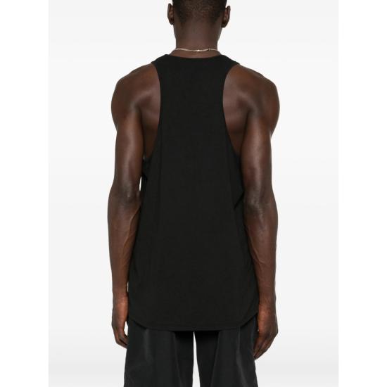 26SS 윌리 차바리아 민소매 티셔츠 WCJSY0174 001 BLACK - WILLY CHAVARRIA