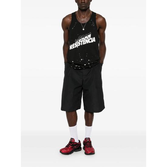 26SS 윌리 차바리아 민소매 티셔츠 WCJSY0174 001 BLACK - WILLY CHAVARRIA