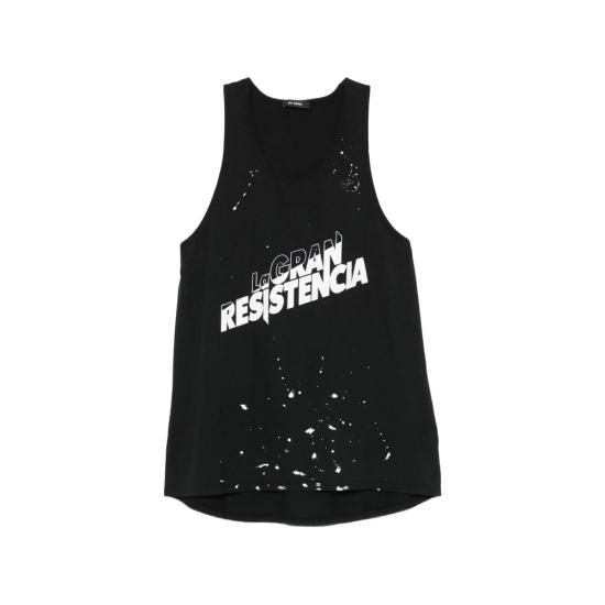 26SS 윌리 차바리아 민소매 티셔츠 WCJSY0174 001 BLACK