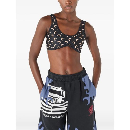 26SS 마린세르 민소매 티셔츠 WTO501A CJER0003 IT99 BLACK NEUTRALS - MARINE SERRE