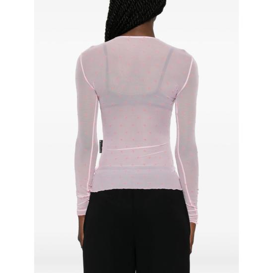 26SS 마린세르 탑 WTS006A JER0107 PK30 PINK - MARINE SERRE