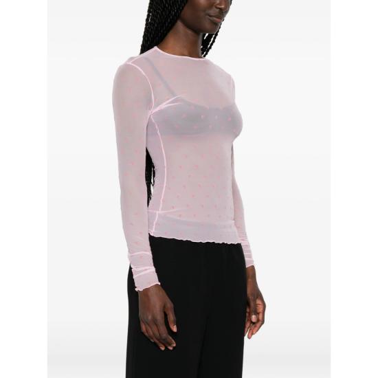 26SS 마린세르 탑 WTS006A JER0107 PK30 PINK - MARINE SERRE