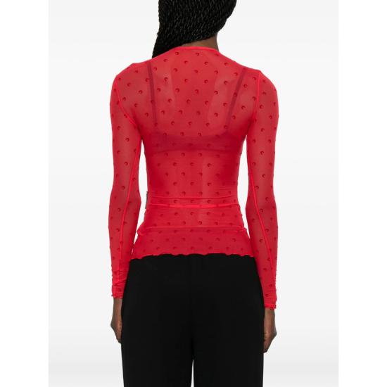 26SS 마린세르 탑 WTS006A JER0107 RD10 RED - MARINE SERRE