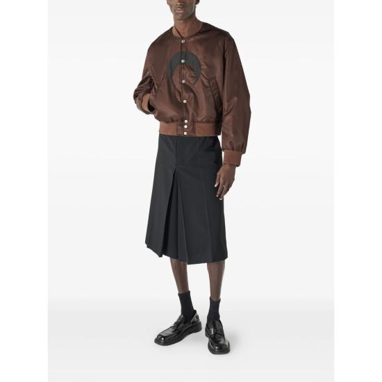 26SS 마린세르 봄버 자켓 MJA107A CWOV0085 BR30 BROWN - MARINE SERRE