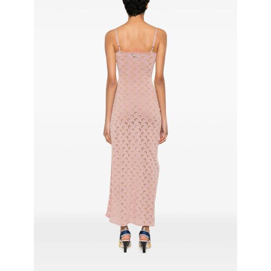 26SS 마린세르 원피스 WDR460A CKNI0545 PK00 PINK GOLD - MARINE SERRE