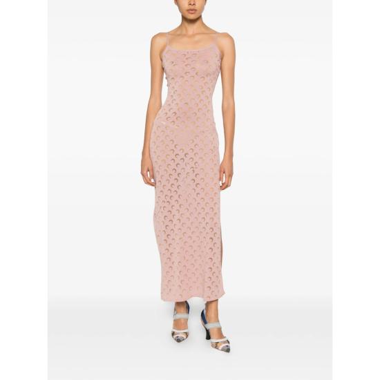 26SS 마린세르 원피스 WDR460A CKNI0545 PK00 PINK GOLD - MARINE SERRE