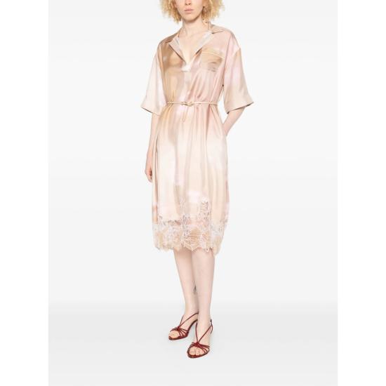 26SS 파비아나 필리피 원피스 ABD276F641 M104 VR1 NEUTRALS PINK - FABIANA FILIPPI