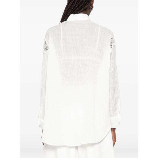 26SS 에르마노 설비노 셔츠 D484K302EKQ 10602 WHITE - ERMANNO SCERVINO