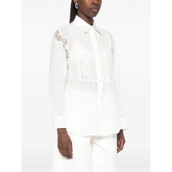 26SS 에르마노 설비노 셔츠 D484K302EKQ 10602 WHITE - ERMANNO SCERVINO