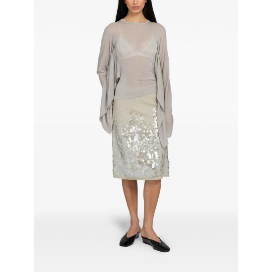 26SS 팔로마울 블라우스 WJDI01 SUGA ECRU GREY - PALOMA WOOL