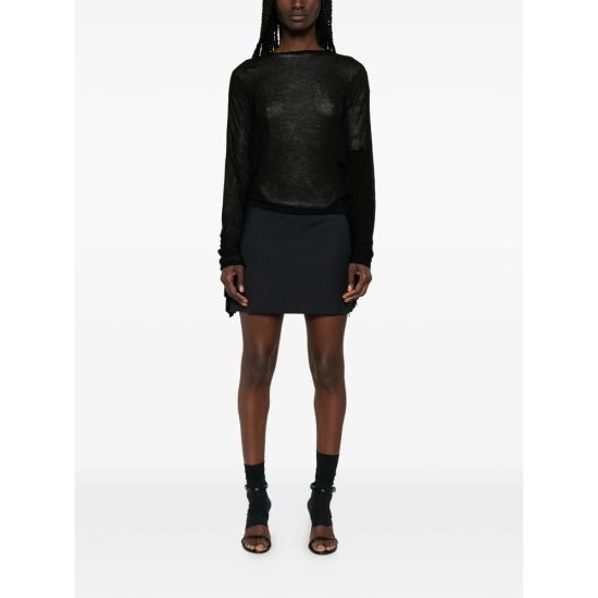 26SS 팔로마울 탑 WJDI01 SUGA BLACK - PALOMA WOOL