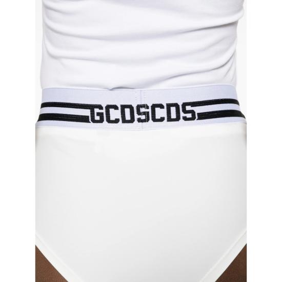 26SS 지씨디에스 팬티 Z0WEQL281J012 WHBLK WHITE - GCDS