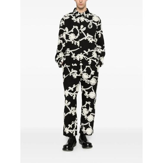 26SS 오너 더 기프트 긴팔 셔츠 HTG260147 BLACK BLACK WHITE - HONOR THE GIFT