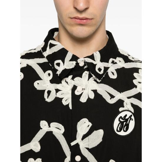 26SS 오너 더 기프트 긴팔 셔츠 HTG260147 BLACK BLACK WHITE - HONOR THE GIFT