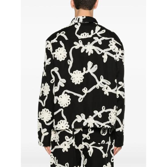 26SS 오너 더 기프트 긴팔 셔츠 HTG260147 BLACK BLACK WHITE - HONOR THE GIFT