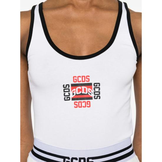 26SS 지씨디에스 라운지 웨어 C1WEQC055J010 WHBLK WHITE - GCDS