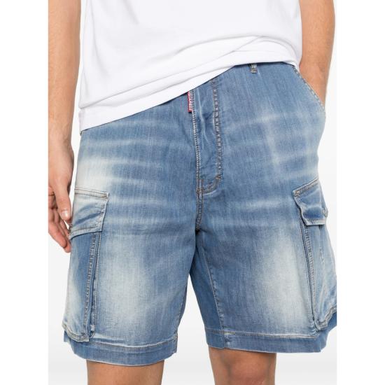 26SS 디스퀘어드2 숏팬츠 S30341 S71MU0884 470 BLUE - DSQUARED2